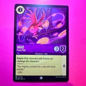 iago 40/204 [aladdin] - common — disney lorcana: into the inklands